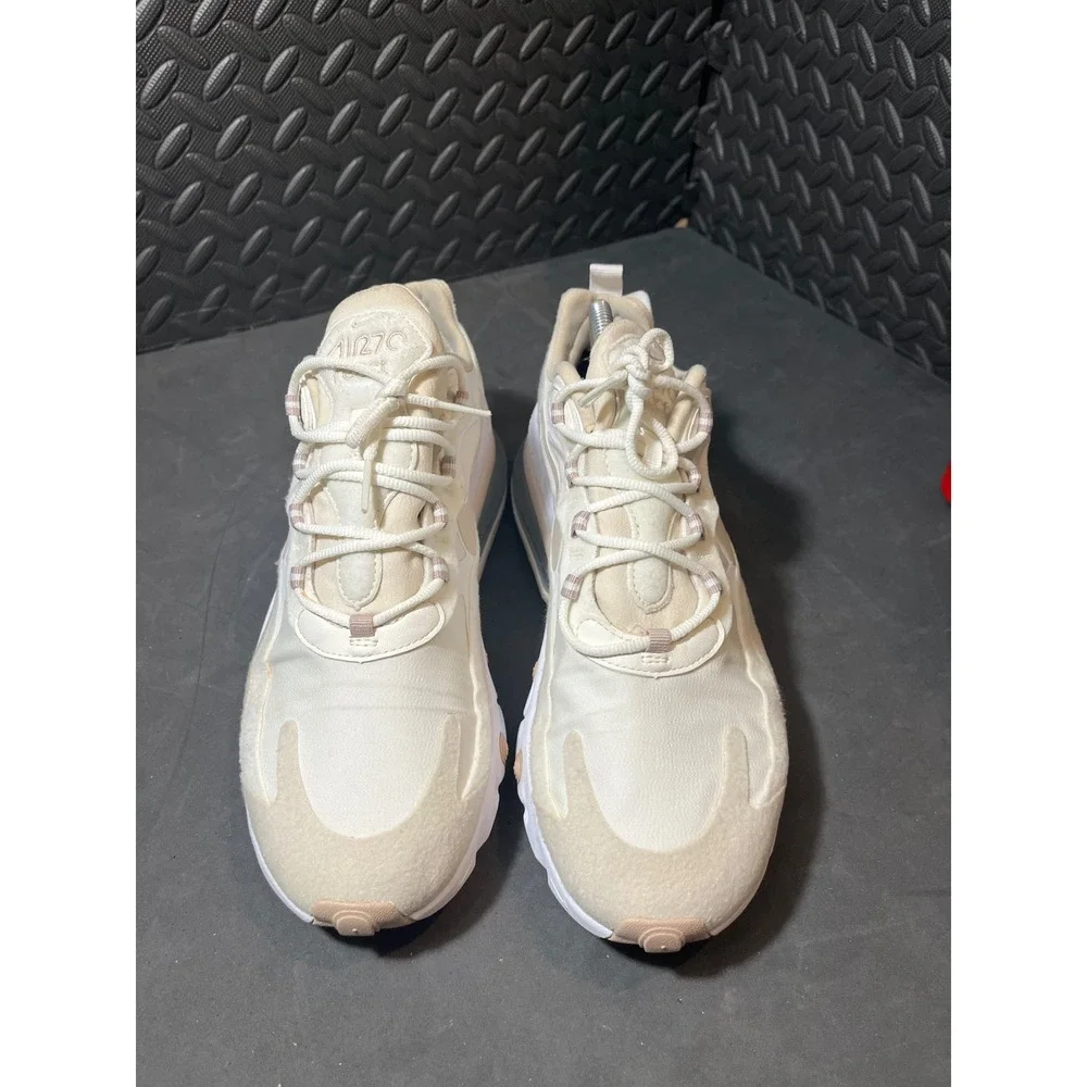 Nike Air Max 270 React 'Summit White Orewood Brown' CJ0619-102 WOMEN'S SIZE 11